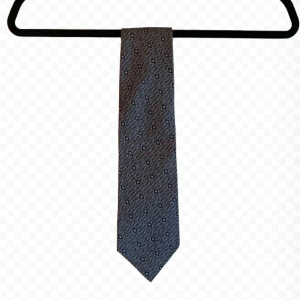 Vintage Peter Thomas‎ by Superba 100% Italian Silk Necktie Geometric Tie